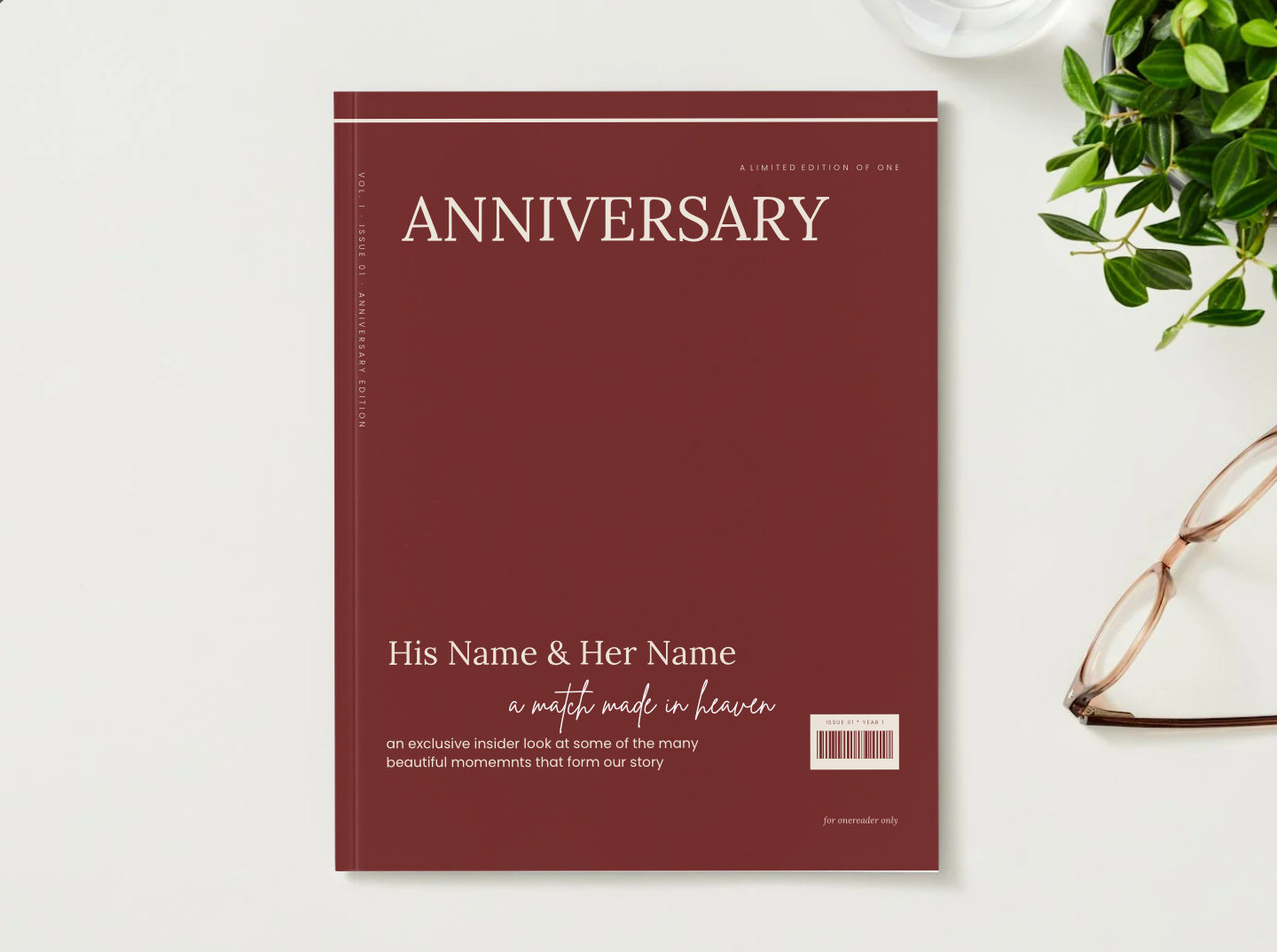Anniversary Magazine - Template
